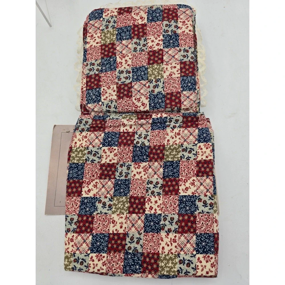 VTG New Granny's Tidy Tote Sewing Caddy‎ Craft Kit 1982 Patch quilt Pattern